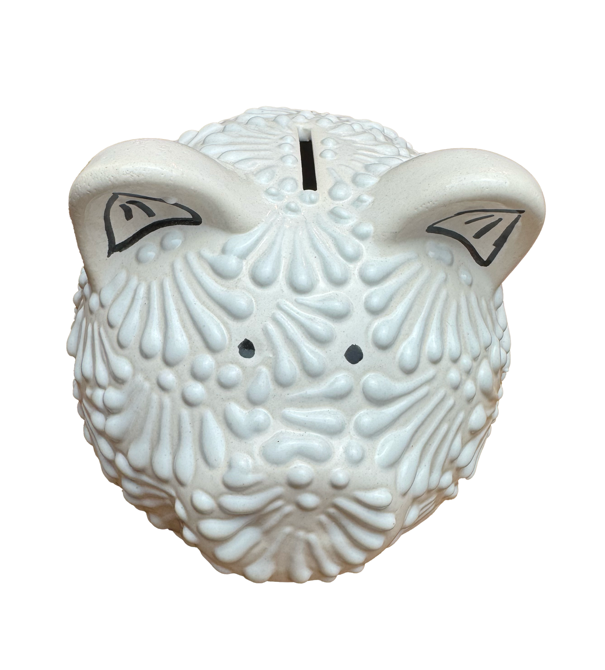 Talavera Piggy Bank - Hand-Painted Ceramic Art